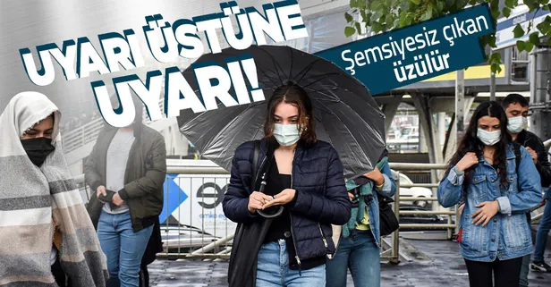 Meteoroloji bölge bölge uyardı: Kuvvetli geliyor! | HAVA DURUMU