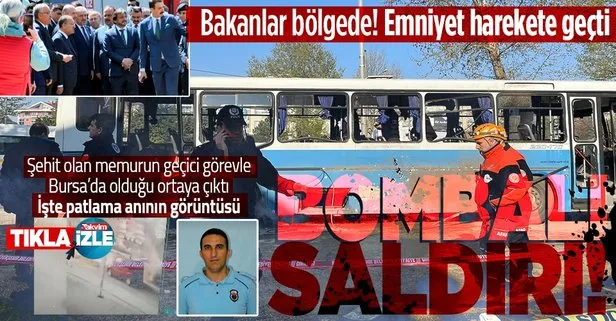 Bursa’da infaz koruma memurlarını taşıyan otobüse bombalı saldırı!