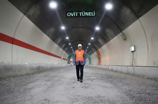 Cumhurbaşkanı Erdoğan yarın Rize'nin Ovit Tüneli'nin açılışını yapacak