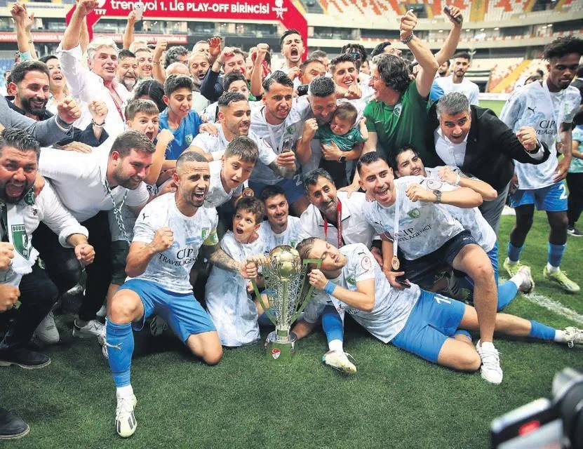 Bodrumspor Süper Lig’de!