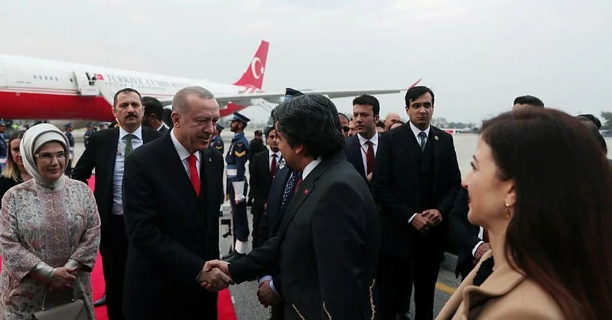 Başkan Erdoğan Pakistan'da