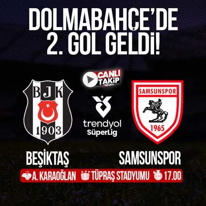 Beşiktaş - Samsunspor | CANLI