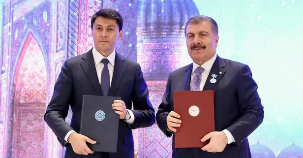Sağlıkta yeni işbirliği! Türkiye-Özbekistan arasında 10 protokol imzalandı
