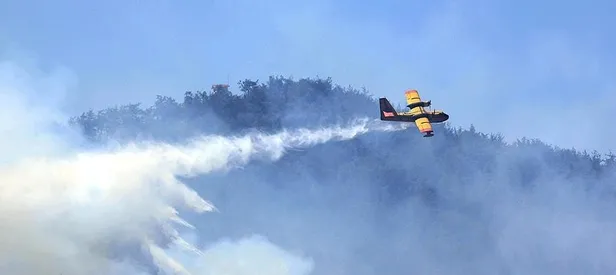 Antalya'da orman yangını