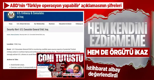 "Türkiye operasyon yapabilir" açıklamasını yapan ABD 'kuyruğu dik tutma' peşinde: Hem kendini ezdirmeme hem örgüte ikaz