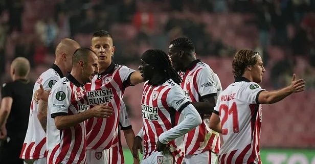 Samsunspor Kiev’i 3 golle devirdi! Temsilcimiz Avrupa’da 2’de 2 yaptı!