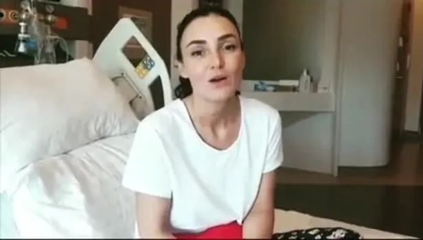 Sevcan Orhan hastane odasından paylaştı! Sevcan Orhan'ın sağlık durumu nasıl?