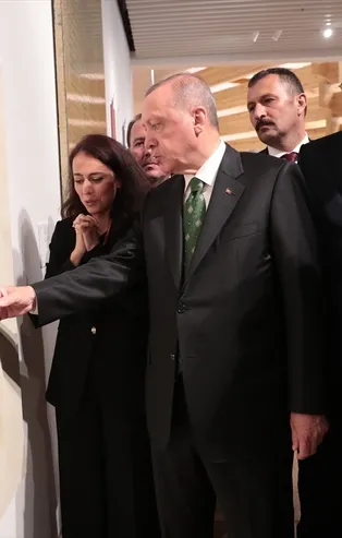 Başkan Erdoğan Odunpazarı Modern Müzesi'nde!