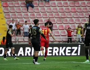 Kayserispor, Malatya’yı 3 golle geçti