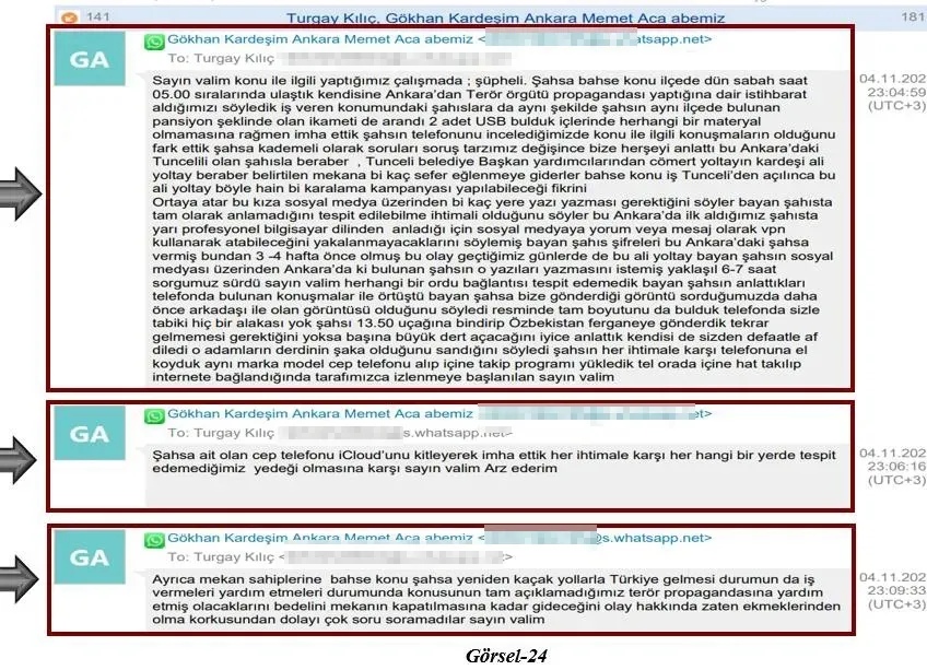 Gülistan Doku dosyasında dijital kara kutu aralandı: Eski polis Gökhan Ertok’un ifadesinde vali ve bilişim şirketi itirafları-8