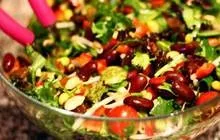 Mısırlı Meksika Fasülyeli Salata Tarifi