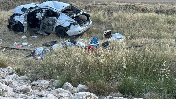 Derebucak'ta kaza: 1'i bebek 3 ölü 3 yaralı