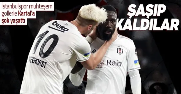 Son dakika: Beşiktaş İstanbulspor ile berabere kaldı!