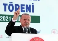Yapımında yüzde 100 yerli ve milli kaynaklar kullanıldı! Salarha Tüneli Başkan Erdoğanın katılımıyla hizmete açıldı