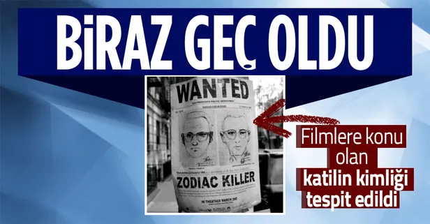 ABD'de seri cinayetler işleyen "Zodiac Katili"nin sırrı çözüldü! Kimliği ortaya çıktı! Şifreli mesajlar...
