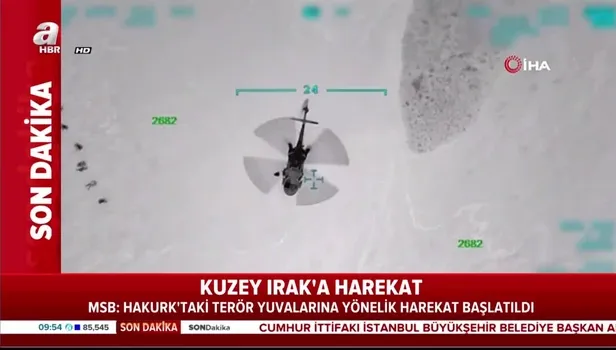 Kuzey Irak'a hava ve kara harekatı