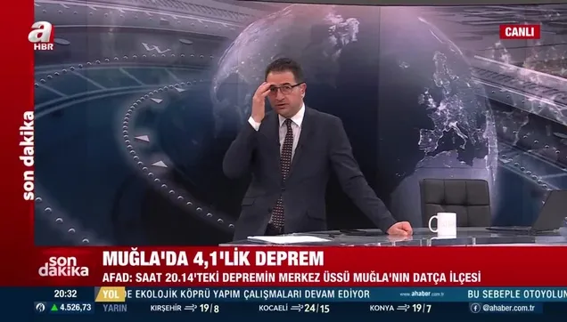Datça açıklarında korkutan deprem
