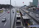 Bahçelievler’de metrobüs kazası