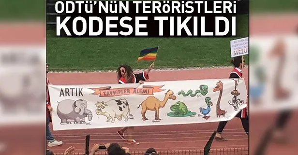 ODTÜdeki pankart soruşturmasında flaş gelişme!