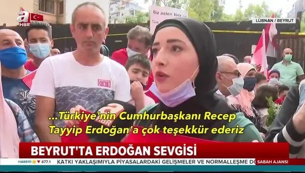 Patlamanın yaşandığı Beyrut'ta Başkan Erdoğan sevgisi