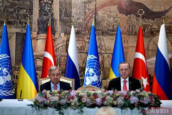 Tahıl krizi İstanbul'da çözüldü! Başkan Erdoğan devreye girdi tarihi adım atıldı! İşte kare kare tarihi anlar.. - 7