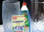 Kireçli, sararmış, mat bardakları inci gibi parlatacak ve çizikleri yok edecek! 1 çay bardağı yeterli!