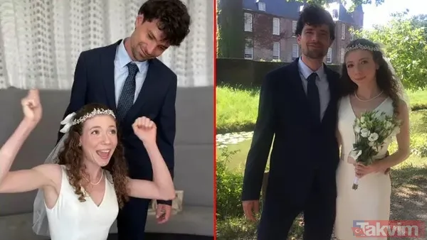 Çocukluk aşkıyla dünya evine girdi! 'Biz bugün evlendik...' Yargı dizisinin İncisi Ece Yüksel'den sessiz sedasız evliler kervanına katıldı! - 2