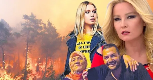 Türkiye tek yürek! Sanatçısı, sporcusu, iş adamı... 83 milyon yangına karşı birleşti