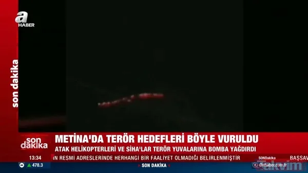 SON DAKİKA: Kuzey Irak Metina'ya Kaplan Pençesi Harekatı! Operasyondan ilk görüntüler - 6