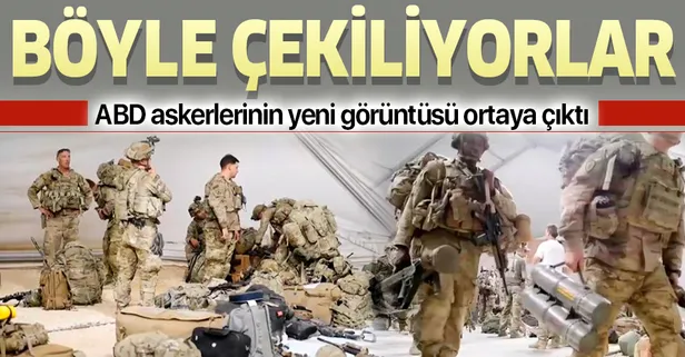 Suriye'den ayrılan ABD askerlerinin yeni görüntüsü ortaya çıktı