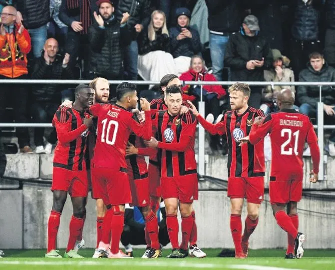 Östersund tarih yazdı