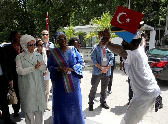 Emine Erdoğan, Tanzanya'da TİKA ofisinin açılışını yaptı-1