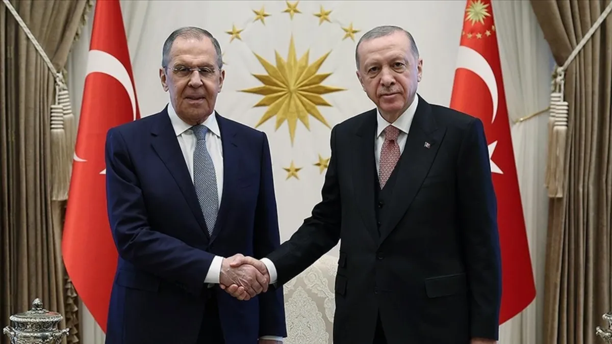 Başkan Erdoğan'dan kritik kabul! Rusya Dışişleri Bakanı Sergey Lavrov Ankara'da