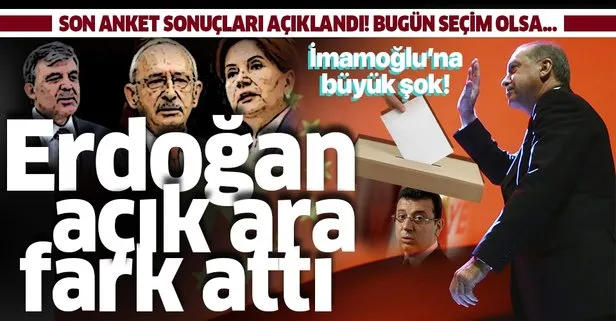 Son seçim anketi açıklandı: Başkan Erdoğan’dan Abdullah Gül, Kemal Kılıçdaroğlu ve Meral Akşener’e açık ara fark Mayıs 2020 güncel seçim anketi sonuçları