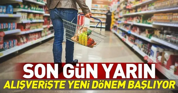 Alışverişte paralı poşet dönemi başlıyor! Son gün yarın