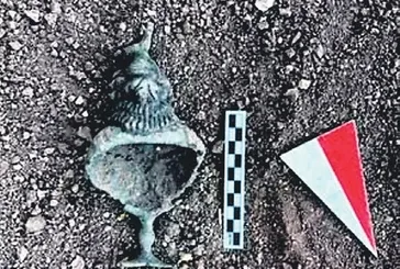 Satala Antik Kenti’nden Mısır Tanrıçası İsis’in bronz büstü çıkarıldı