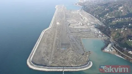 Türkiye’de 2’nci olacak! Denizin 28 metre derinliğine yapılıyor | Rize - Artvin Havalimanı projesinde sona doğru