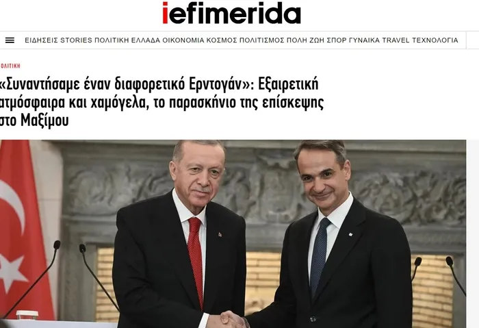 Yunan medyası Atina ziyaretinin perde arkasını yazdı: "Farklı bir Erdoğan'la tanıştık"-6