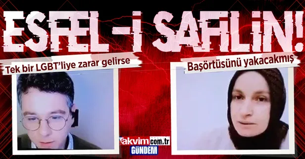 Diyanet’ten kovulan CHP’nin ‘hocası’ Fatma Yavuz yine saçmaladı: “Tek bir LGBT’liye zarar gelirse başörtümü çıkarır yakarım!”