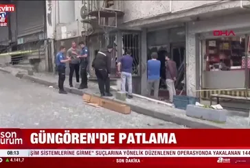Güngören’de patlama! Ekipler olay yerinde