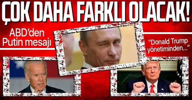 Beyaz Saray'dan Biden ve Putin mesajı!