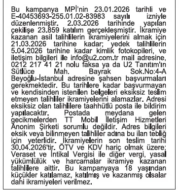 Türk Telekom Prime kampanyası çekiliş sonuçları açıklandı: İşte kazananlar-4