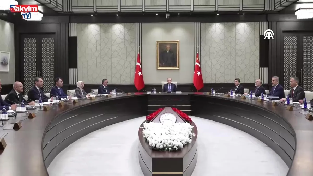 Kabine toplantısı başladı!