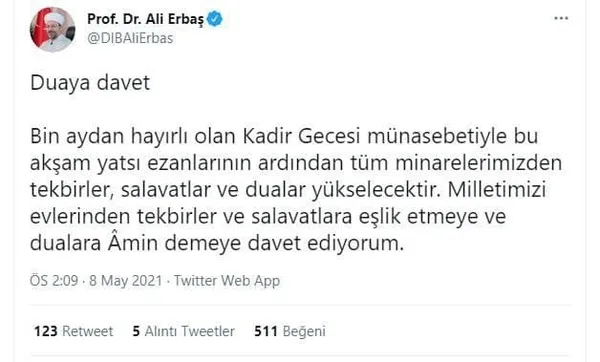 yatsi-ezanindan-sonra-cami-minarelerinden-tekbirler-salavatlar-ve-dualar-okunacak-1620473956460.jpg Yatsı ezanından sonra cami minarelerinden tekbirler salavatlar ve dualar okundu-1
