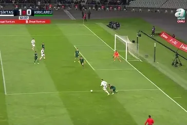 Beşiktaş - Kırklarelispor 1 - 0 | Ernest Muçi