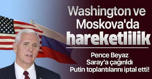 Son dakika... ABD, Rusya ve Avrupa’da kritik saatler! Beyaz Saray’da acil durum ilan edildi, Putin bütün randevularını iptal etti