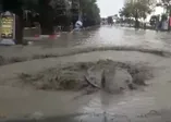 Silivri sahili sular altında
