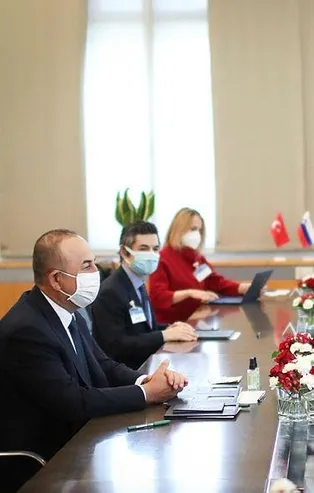Son dakika: Dışişleri Bakanı Mevlüt Çavuşoğlu, Slovenya Dışişleri Bakanı Logar ile görüştü