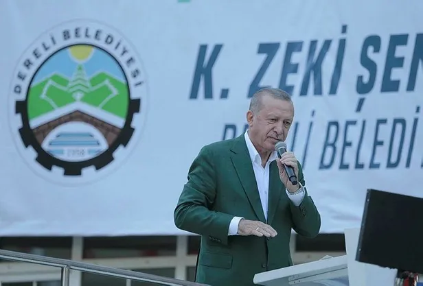 Son dakika: Başkan Erdoğan'dan Giresun'daki sel bölgesinde esnafa müjde: 50 bin TL hibe olarak verilecek-9