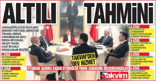 Altılı tahmini